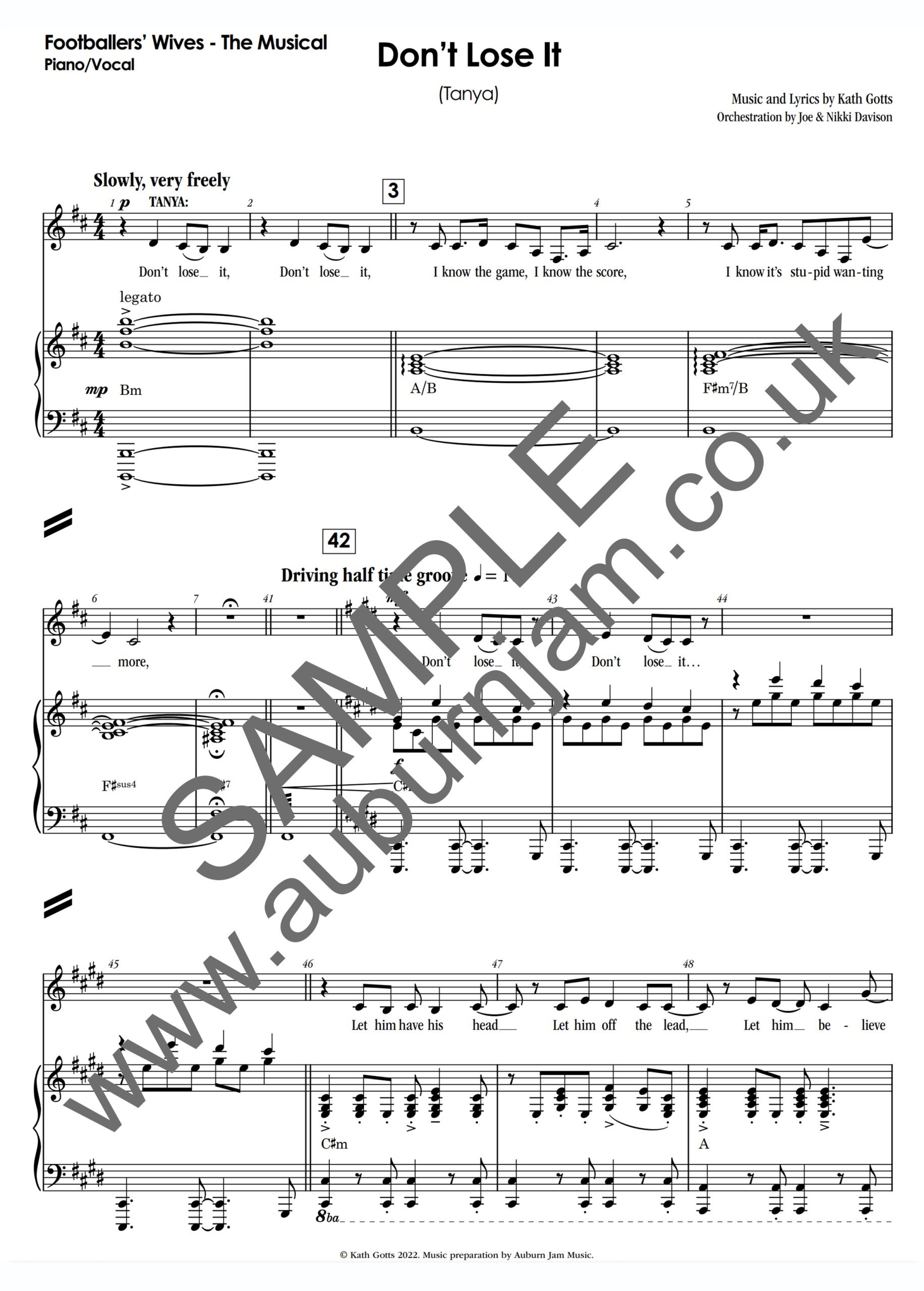 't Lose It (Auburn Jam Music)